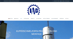 Desktop Screenshot of iab-senftenberg.de